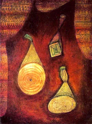 Attrappen painting by Paul Klee
