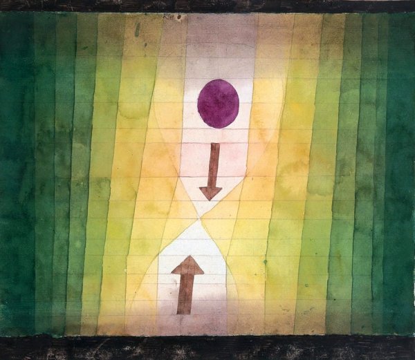 Main Product Photo of Before the Blitz Painting by Paul Klee