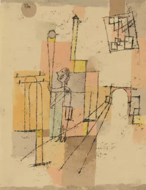 Before the Festivity by Paul Klee Oil Painting