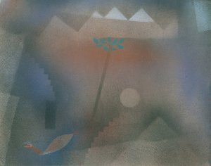 Bird Wandering Off by Paul Klee Oil Painting