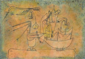 Birnen-Destillation by Paul Klee Oil Painting