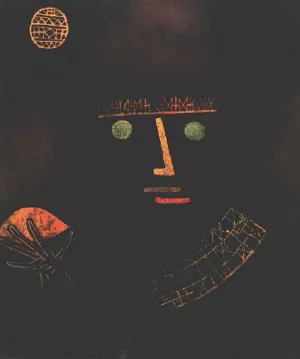 Black Knight by Paul Klee - Oil Painting Reproduction