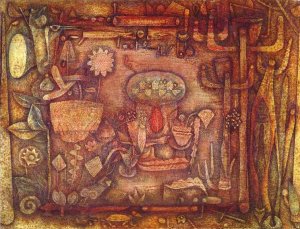 Botanical Theater by Paul Klee Oil Painting