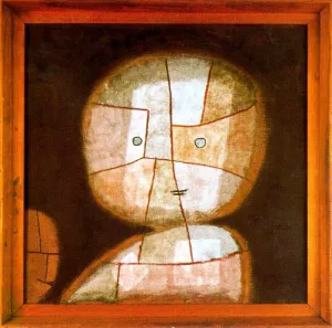 Bust of a Child by Paul Klee - Oil Painting Reproduction