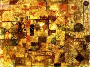 Carpet of Memory painting by Paul Klee