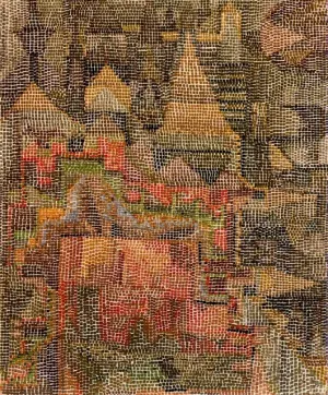 Castle Garden by Paul Klee - Oil Painting Reproduction