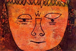 Child Consecrated to Suffering Wehgeweihtes Kind by Paul Klee Oil Painting