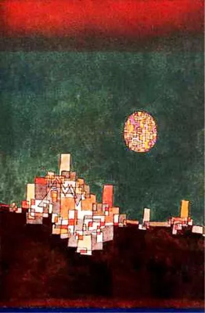 Chose Site Oil painting by Paul Klee