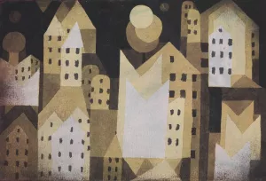 Cold City by Paul Klee Oil Painting