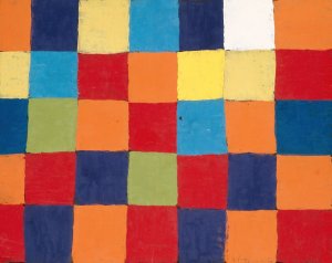 Color chart 'Qu 1' by Paul Klee Oil Painting