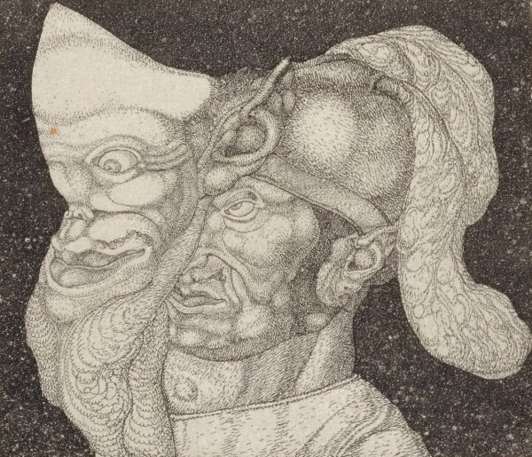 Main Product Photo of Comedian  Painting by Paul Klee