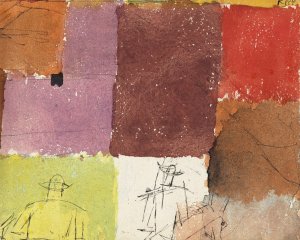 Composition with Figures by Paul Klee Oil Painting