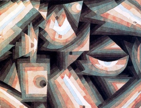 Main Product Photo of Crystal Gradation Painting by Paul Klee