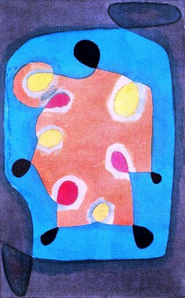 Main Product Photo of Design for a Cloak Painting by Paul Klee