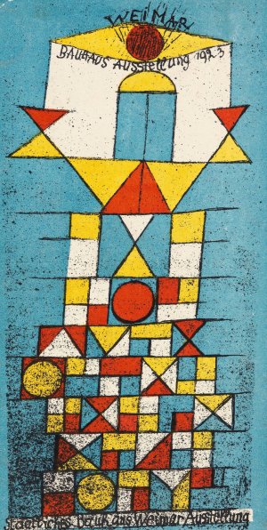 Die erhabene Seite by Paul Klee Oil Painting