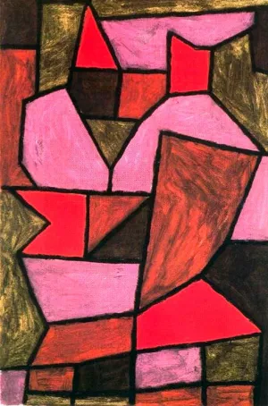 Doble Oil painting by Paul Klee