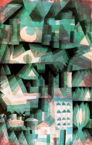 Dream City Oil painting by Paul Klee