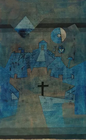 Dunenfriedhof by Paul Klee Oil Painting