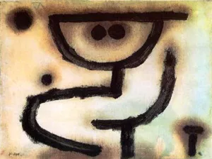 Embrace Oil painting by Paul Klee
