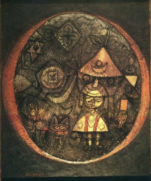 Fairy Tale of the Dwarf by Paul Klee Oil Painting