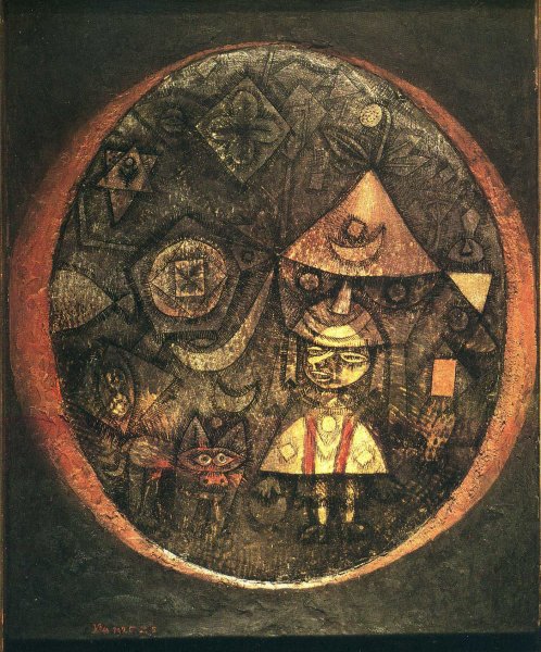 Fairy Tale of the Dwarf by Paul Klee - Hand-Painted Oil Painting Reproduction
