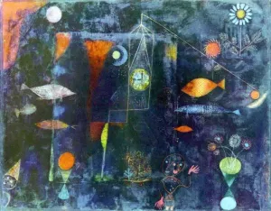 Fish Magic painting by Paul Klee