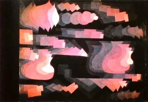 Fugue in Red by Paul Klee - Oil Painting Reproduction