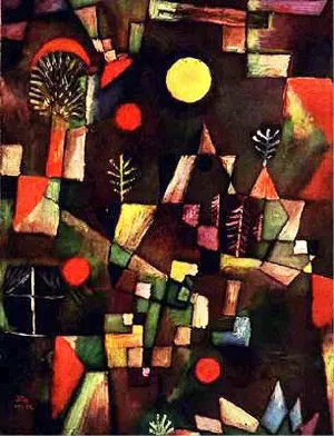 Full Moon by Paul Klee - Oil Painting Reproduction