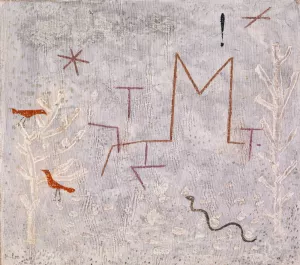 Garden Gate K by Paul Klee Oil Painting