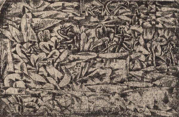 Main Product Photo of Garden of Passion  Painting by Paul Klee