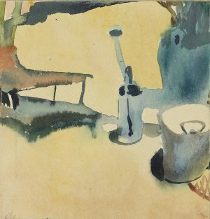 Garden Still life by Paul Klee Oil Painting