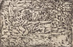 Garten der Leidenschaft by Paul Klee Oil Painting