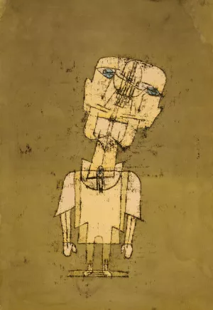 Gespenst eines Genies by Paul Klee Oil Painting