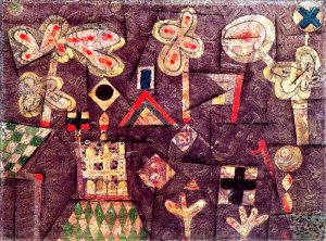 Gingerbread Picture by Paul Klee Oil Painting
