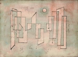 Grundfeste  by Paul Klee Oil Painting
