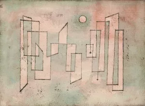 Grundfeste  by Paul Klee Oil Painting