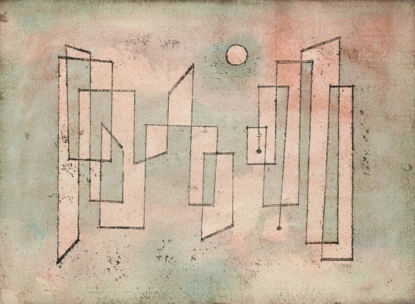 Main Product Photo of Grundfeste  Painting by Paul Klee