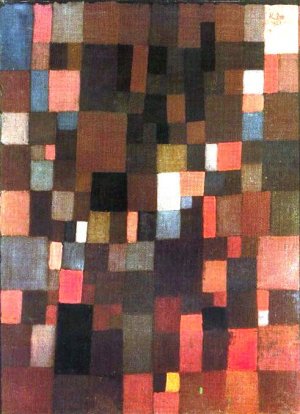 Harmony of Squares by Paul Klee Oil Painting
