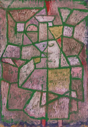 Herr der Stadt by Paul Klee Oil Painting