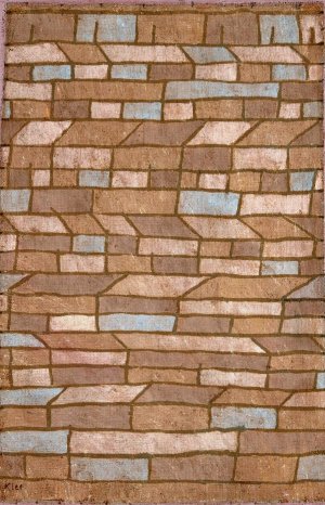 Hutment by Paul Klee Oil Painting