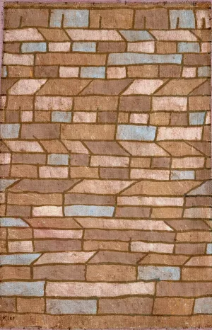 Hutment by Paul Klee Oil Painting