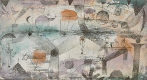 Im Reich der Luft by Paul Klee Oil Painting