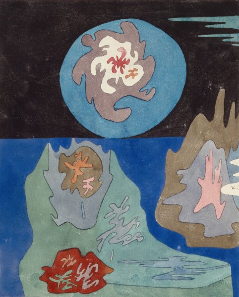 Main Product Photo of In the Country Gem  Painting by Paul Klee