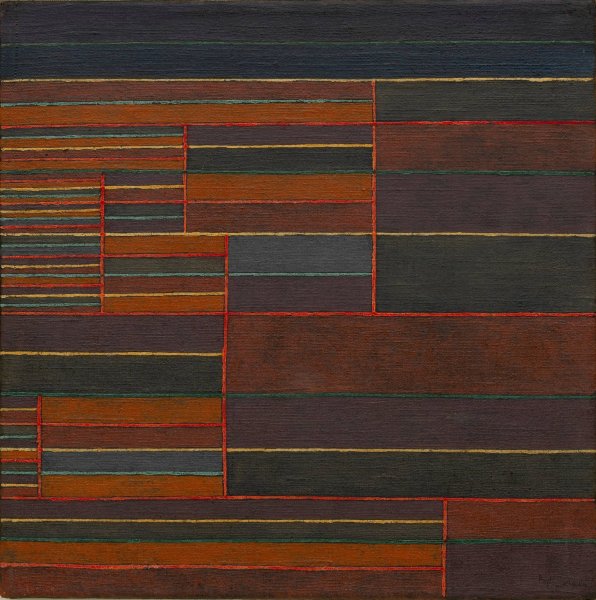 Main Product Photo of In the Current Six Thresholds  Painting by Paul Klee