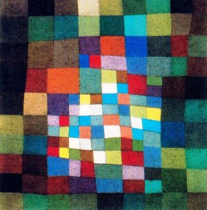 In the Desert by Paul Klee Oil Painting