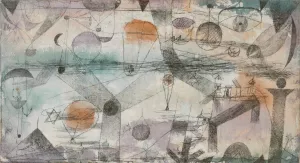 In the Realm of Air by Paul Klee Oil Painting