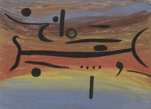 Instruments by Paul Klee Oil Painting