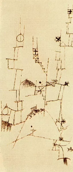 Jerusalem, My Chief Joy painting by Paul Klee