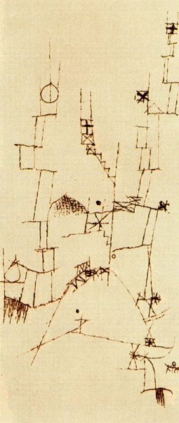 Main Product Photo of Jerusalem, My Chief Joy Painting by Paul Klee