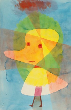 Kleiner Gartengeist by Paul Klee Oil Painting